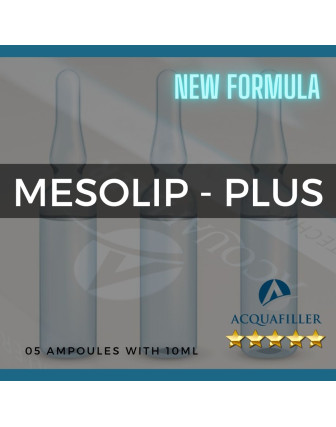 MESOLIP - PLUS - Deoxycholate 30mg + L Carnitine 500mg + Trissilinol 10mg + Buflomedil 10mg + Lidocaína 20mg